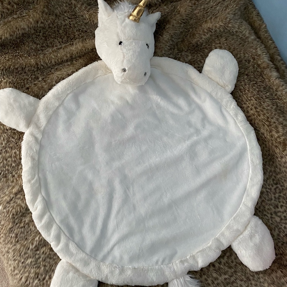 Pottery barn kids unicorn plush play mat